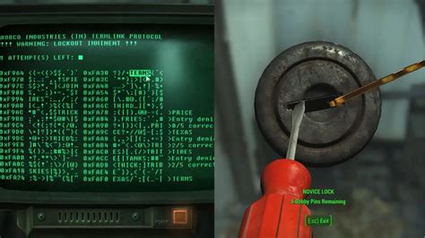 Fallout 4: How to Hack and Lockpick like a Pro .